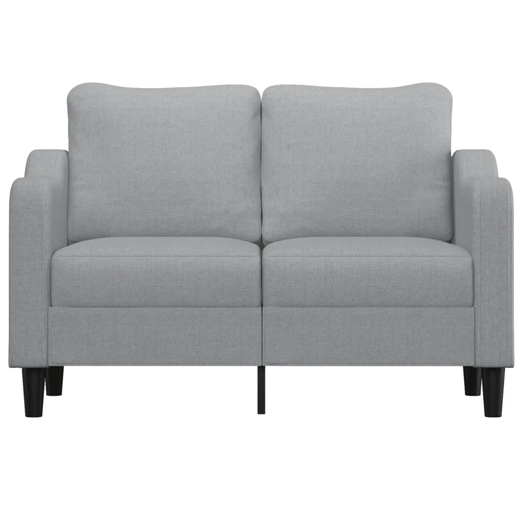 Divano a 2 Posti-Sofa 2 Posti Grigio Chiaro 120 cm in Tessuto 735346