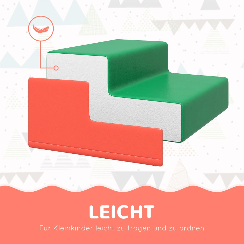 Set 4 blocchi morbidi per arrampicata e scivolo ¨C Minimal ¨C Multicolore