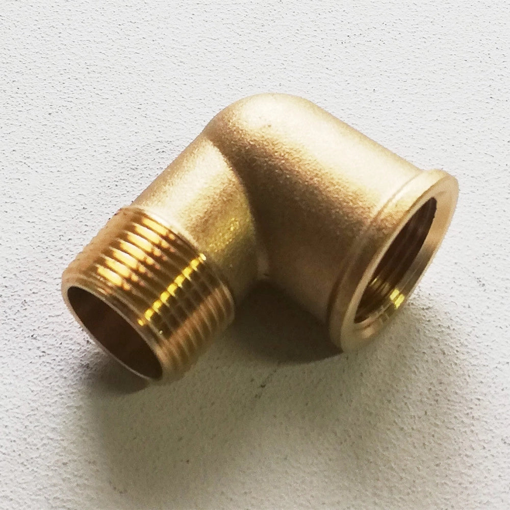 Gomito curva da 3/4 mf in ottone