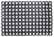 ZERBINO ROBUSTUS COMPONIBILE PVC NERO 40X70CM