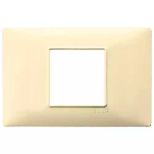 VIMAR PLANA - PLACCA 2M CENTRALI CREMA