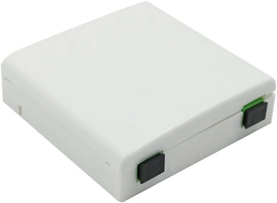 Pannello a fibra ottica per 86 Type, scatola di connessione a 2 fasi - SC/APC porta doppia, set di costruzione all'aperto DIY.