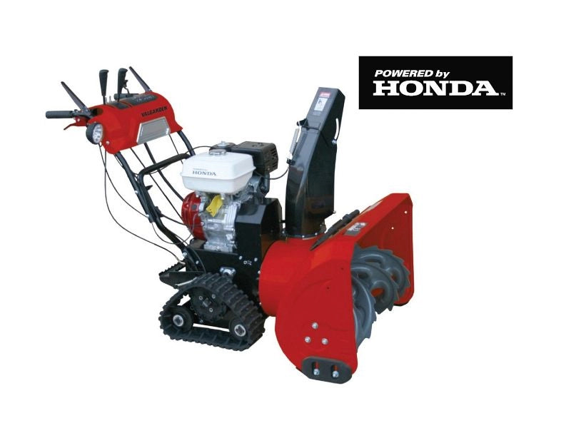 Spazzaneve cingolato Valgarden SN75TKHX3 con motore Honda GX270 fresa 75cm