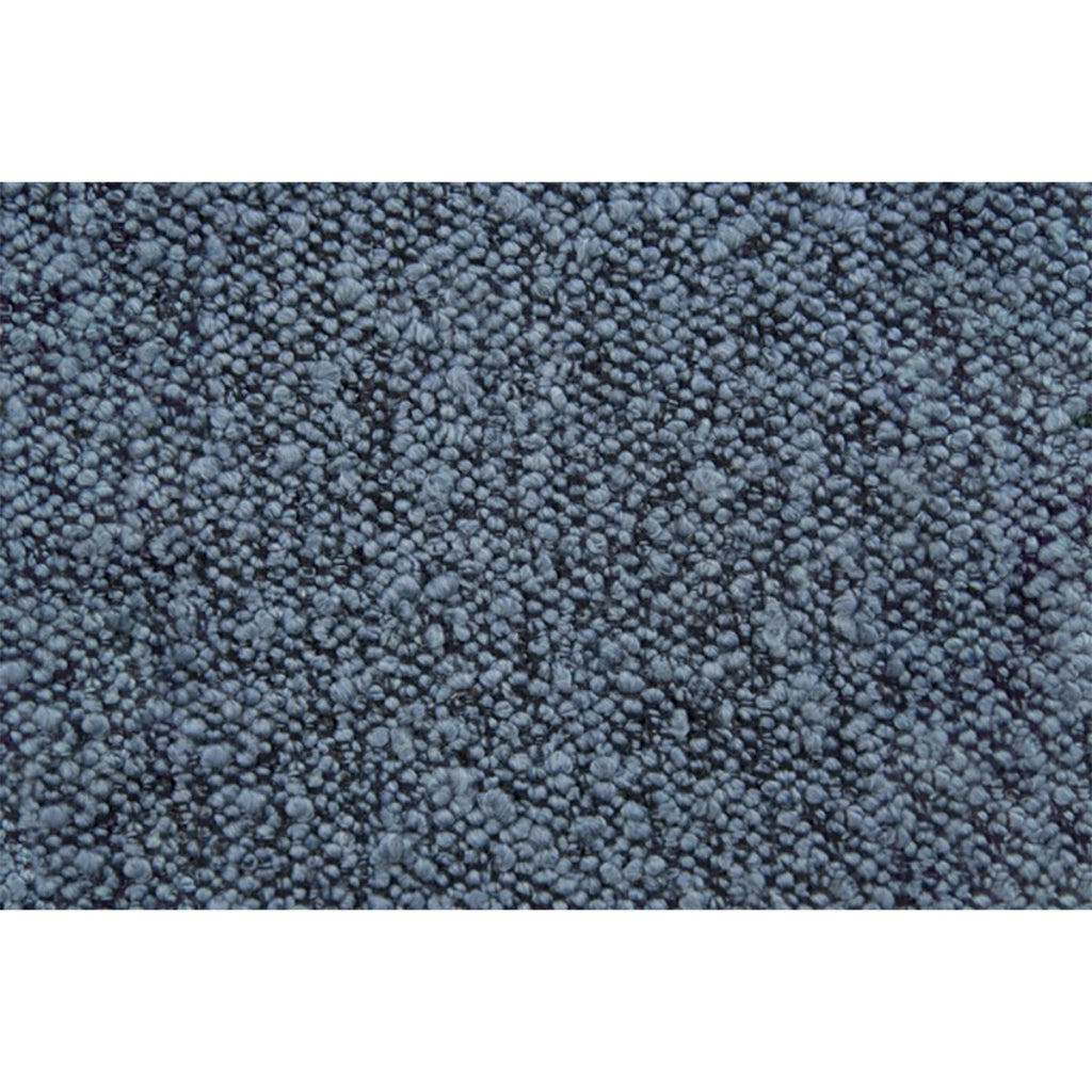 Letto 90x190 cm con testata imbottita - tessuto bouclé