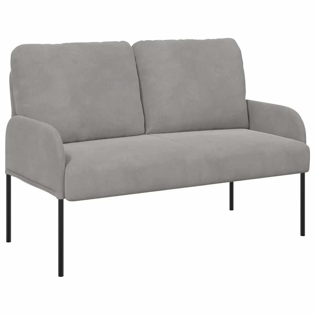 Divani con cuscino 110cm Grigio chiaro Legno compensato 42023455
