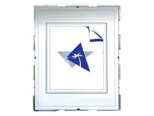 CORNICE A GIORNO- - cm.25x35 c/vetro molato mm.2 - 12 pezzi