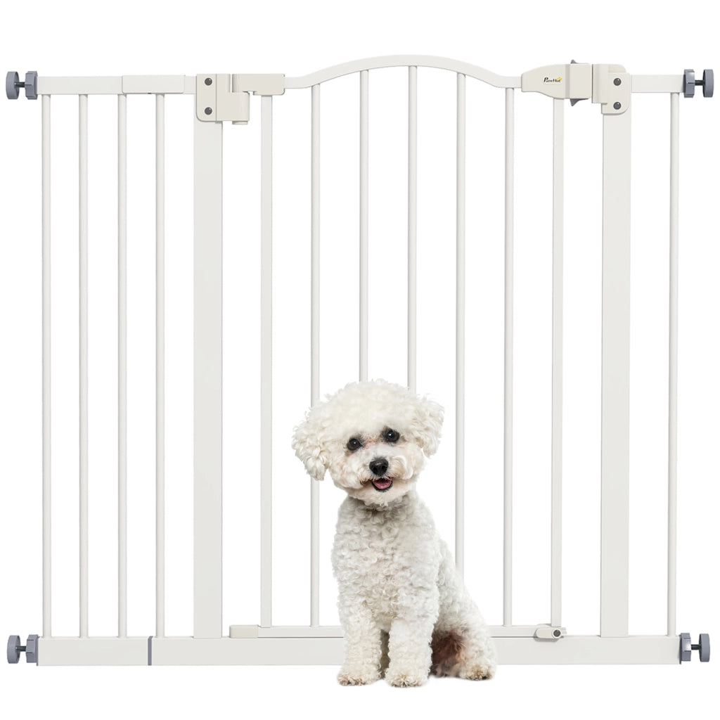 Barriera per Cani Porta Scala Bianco ¨C Minimal ¨C 74-94 cm