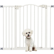 Barriera per Cani Porta Scala Bianco ¨C Minimal ¨C 74-94 cm