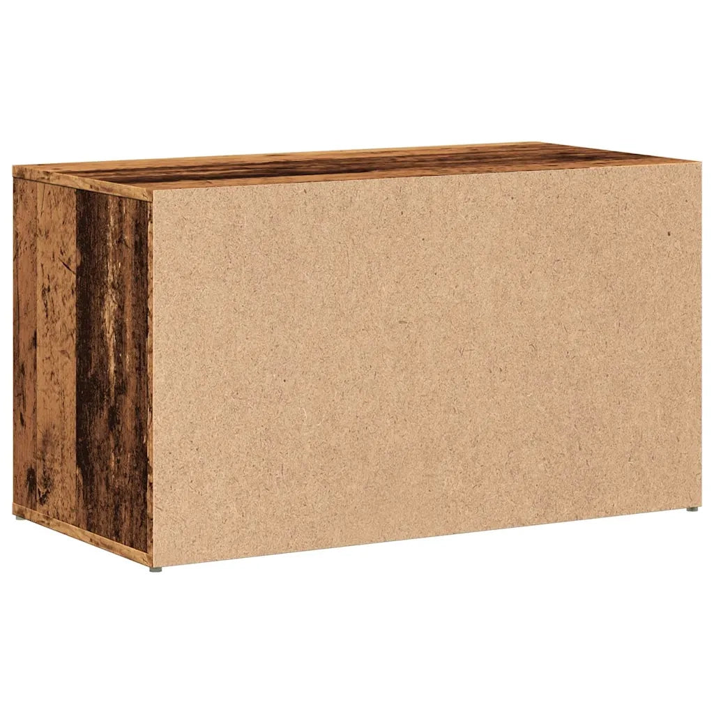 Panca Ingresso 80x40x45 cm Legno Vecchio Legno Multistrato 856752