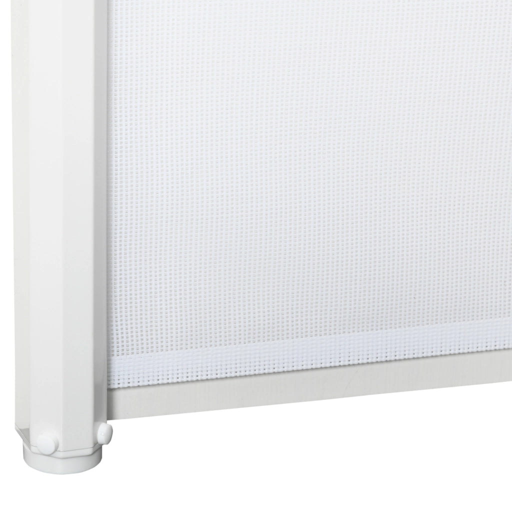 Barriera per cani retrattile ¨C Minimal ¨C bianco 115x82.5 cm
