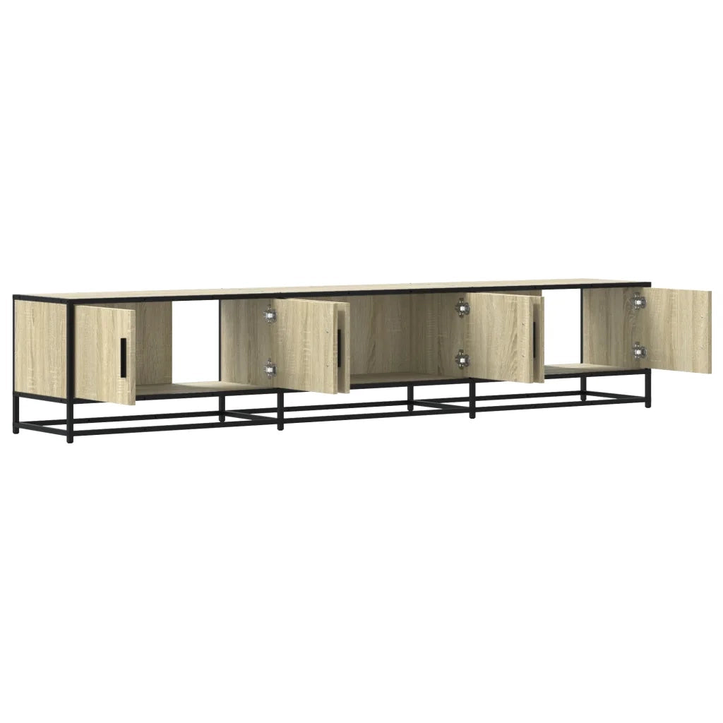 Mobile per TV Rovere Sonoma 210x35x41 cm in Truciolato 3300791