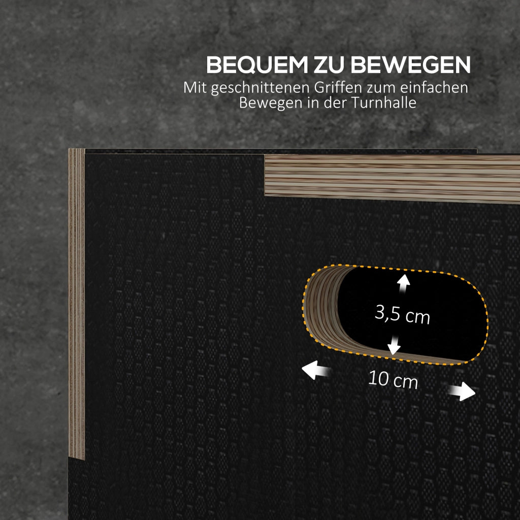 Plyo-Box ¨C zephmum ¨C Nero, 76x61x51 cm