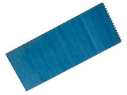 SPATOLE DENTATE SENZA MANICO PER BOSTIK- - mm.100 - 54163 - 12 pezzi AUSONIA