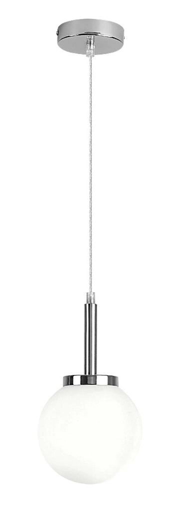 Lampada a sospensione Rabalux Togo cromo Ø15 E14 IP44