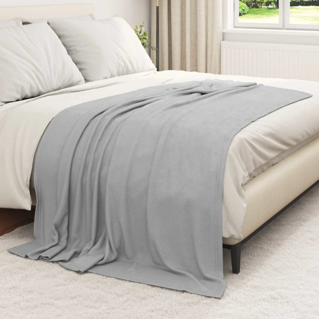 Coperta Grigio 200 x 150 cm Panno 42017018