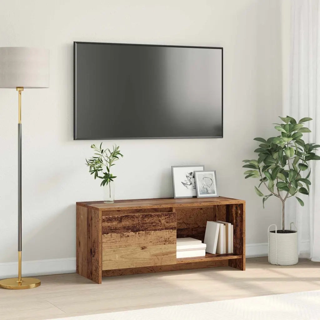Set mobile TV Legno vecchio 90 x 35 x 40 cm Legno multistrato 875231