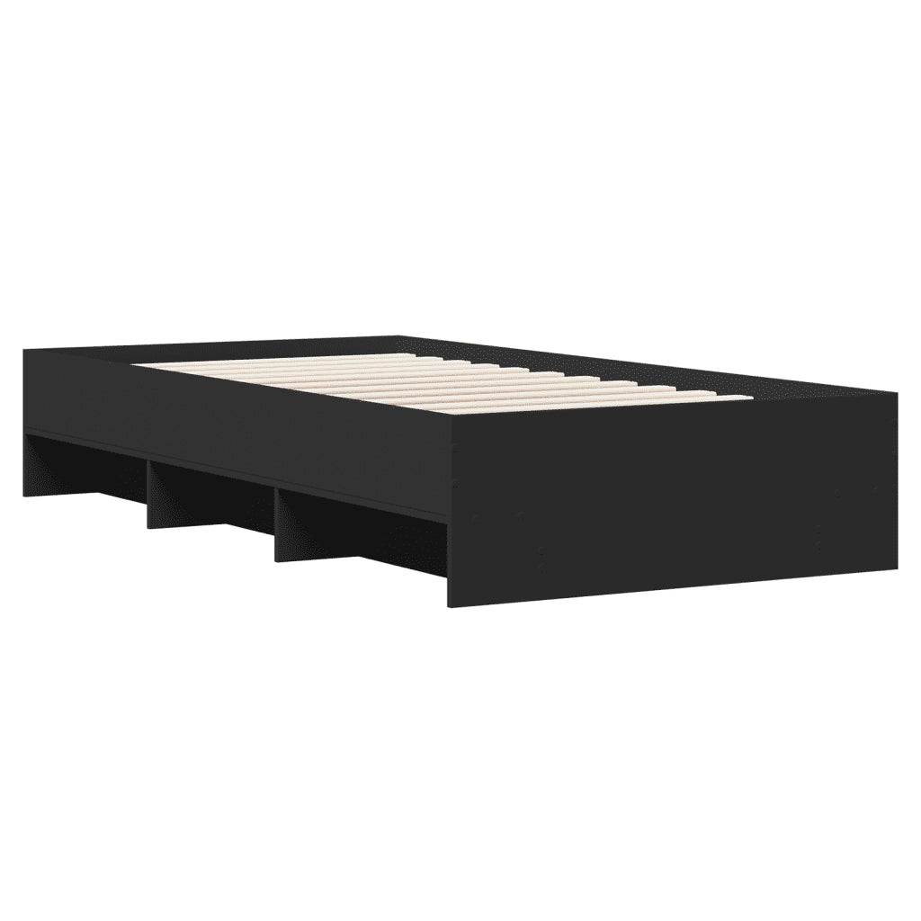 Giroletto Nero 90x190 cm in Legno Multistrato 3295703