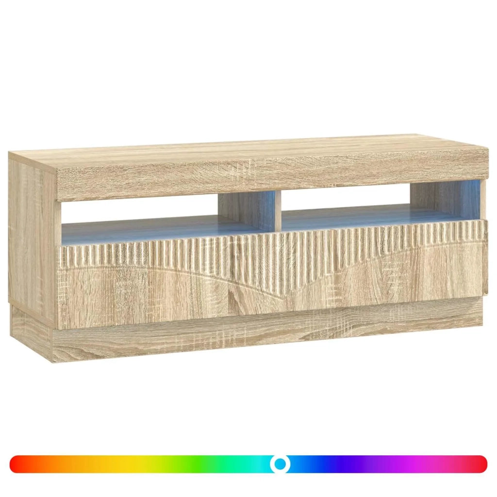 Mobile TV LED Rovere Sonoma Legno ingegnerizzato 897427