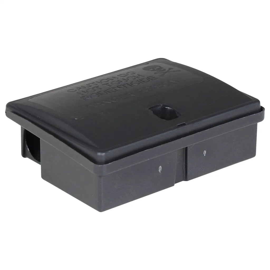 Trappole per Topi 5 pz Nere 13x10x4 cm 4106481