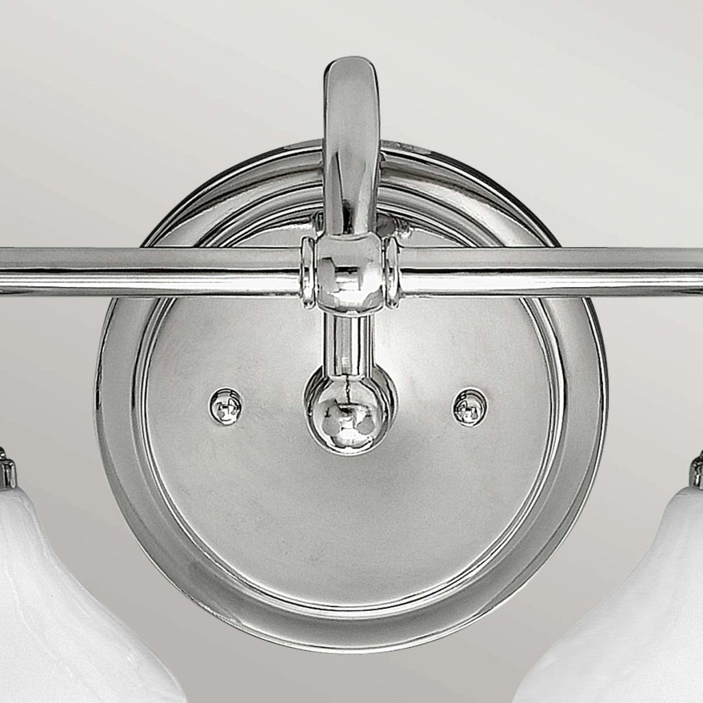 Applique bagno doppia cromata Ainsley 41cm 2xG9 LED 3W