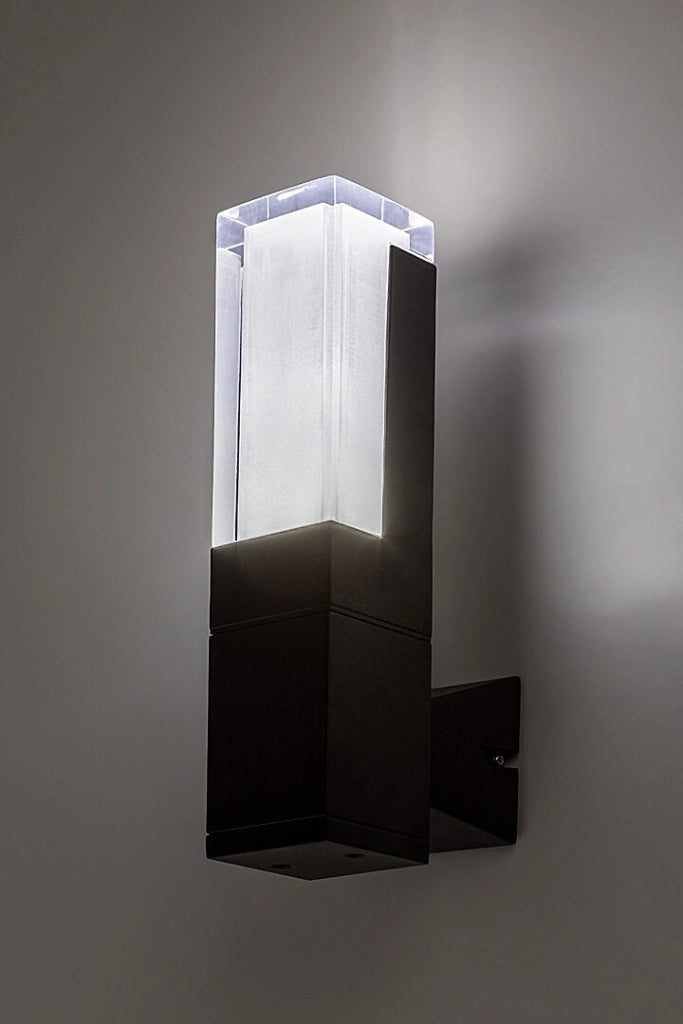 Applique esterno LED 7W CCT IP54 nero Rabalux Darvas