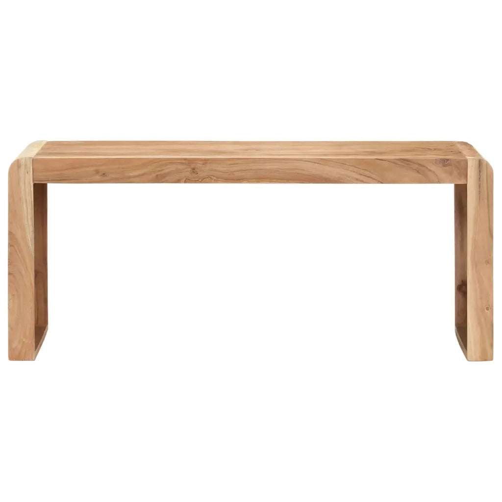Panca 110x38x46 cm in Legno Massello di Acacia 323584