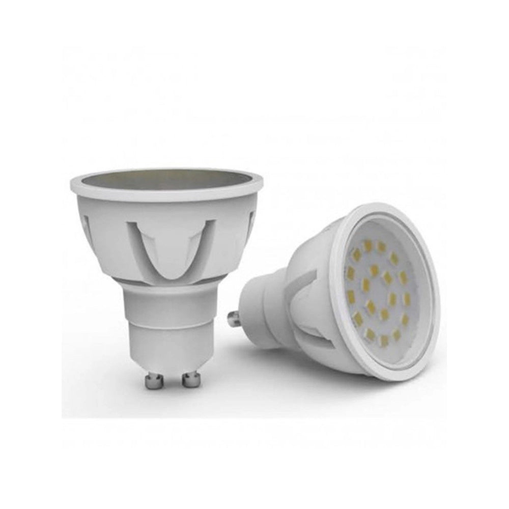 Trade Shop - Lampadina Led Gu10 60led Smd 220v Faretto Lampada Spot 4w Fredda Calda Naturale - -bianco Freddo      -