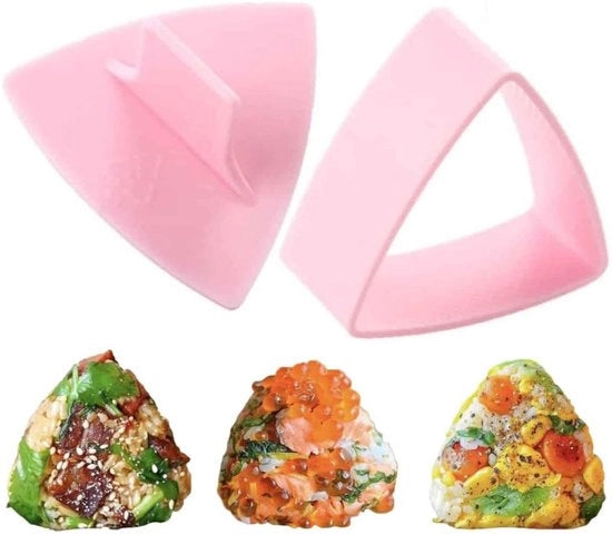 Fabbricante di Sushi a Forma di Triangolo - Cucina Gadget - Materiale PP di Qualità Alimentare - Sicuro e Senza Odori - Facile da Utilizzare
