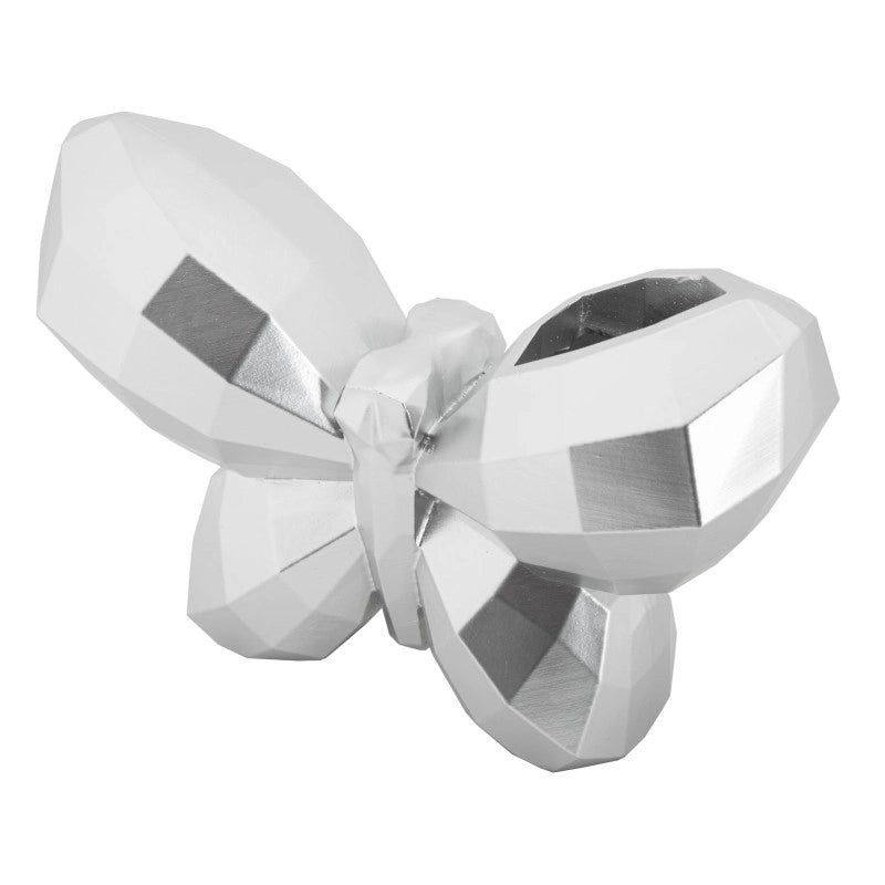 Vaso Butterfly Silver cm 22,5x8x15