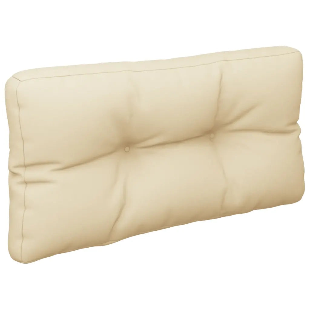Cuscini per Pallet 2 pz Beige in Tessuto 360692