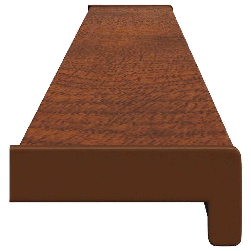Soglia della Finestra Legno Marrone 120 x 15 x 4,5 cm PVC 42046894