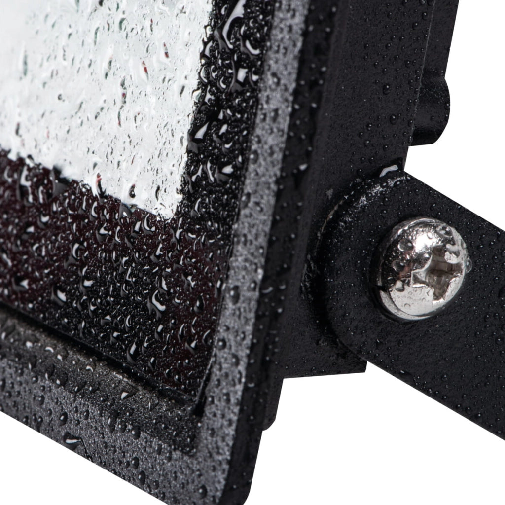 Faro LED GRUN 50W 4500lm 4000K IP65 nero Miledo 31393