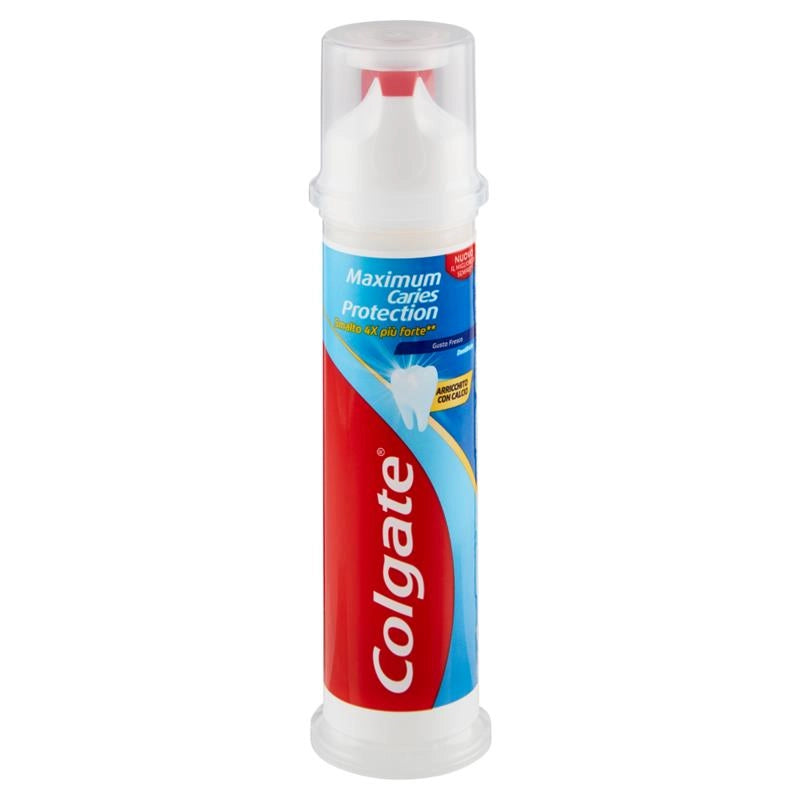 COLGATE DENTIFRICIO NEW PROTECTION CARIE CON DISPENSER DA 100ML