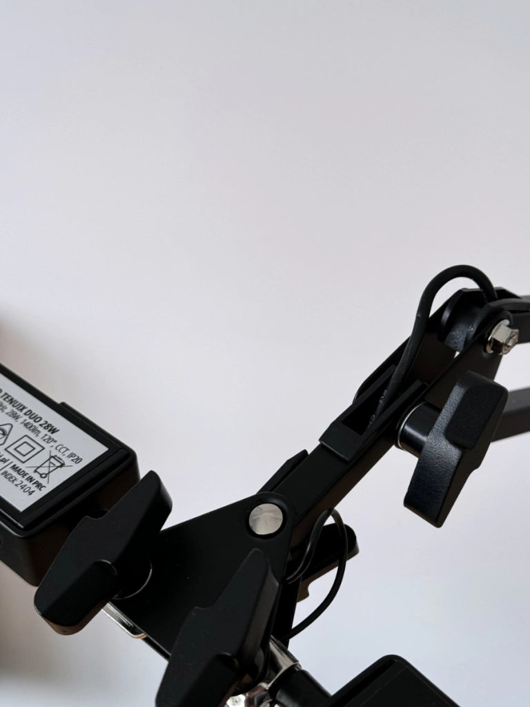 Lampada da scrivania LED doppia 28W dimmer CCT Kobi