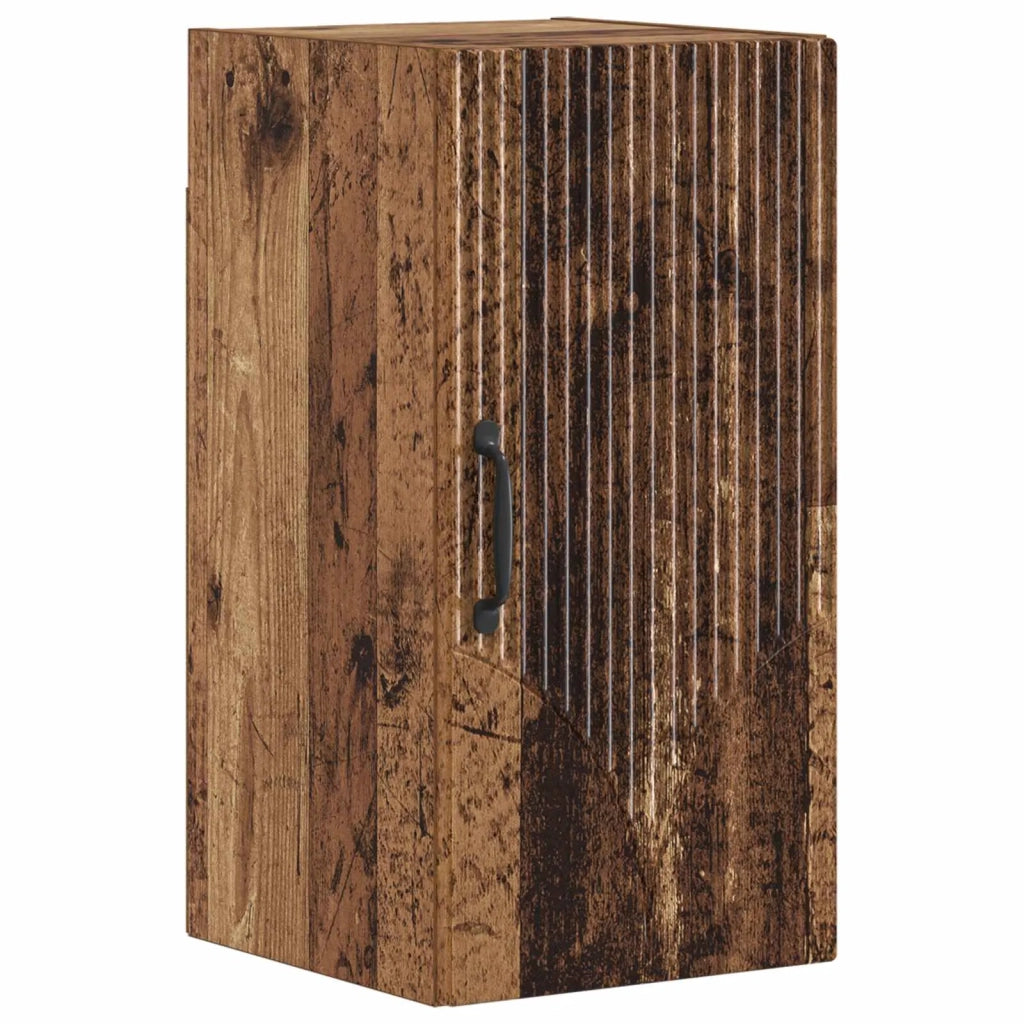 Set di armadietti da bagno in 3 pezzi HOORN Legno antico 3417799