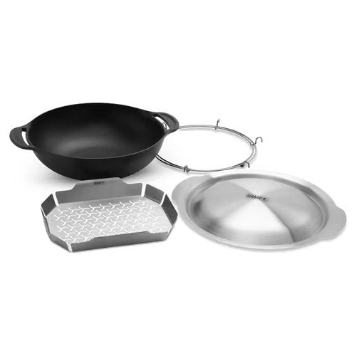 Wok weber 7607 crafted crafted set vapore
