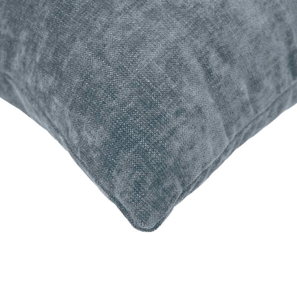 Federa 2 pz HEERLEN Azzurro 35 x 35 cm Tessuto Chenille 908115
