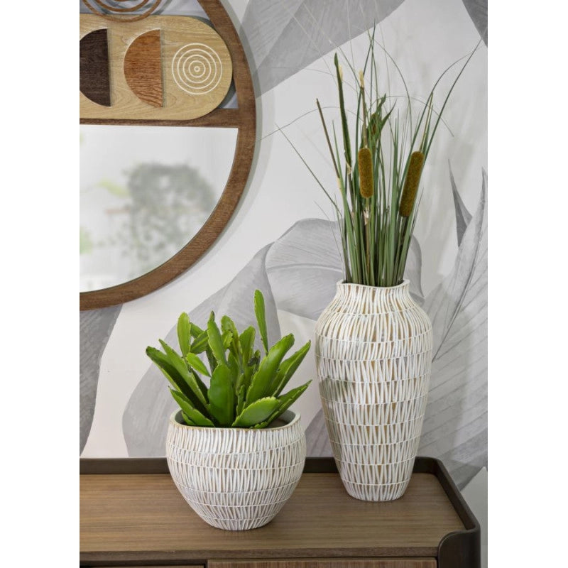 Cachepot Resina Stiky cm ø 26x20,5