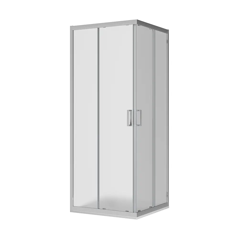 Box doccia 70x70 cm doppio scorrevole vetro temperato 6mm opaco h190 | Java