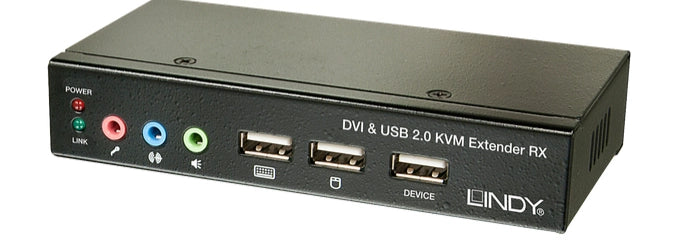 Lindy 39377 switch per keyboard-video-mouse (kvm) nero - 39377-LND