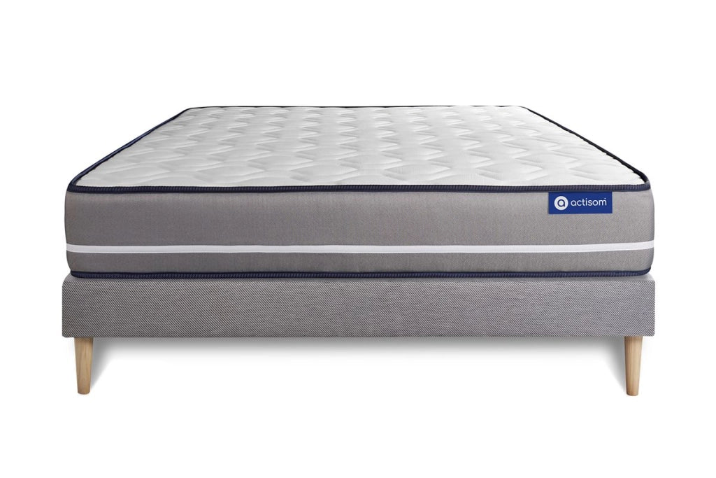 Kit rete e materasso Actimemo pur 130x220cm - Spessore : 20cm- memory foam - rigido