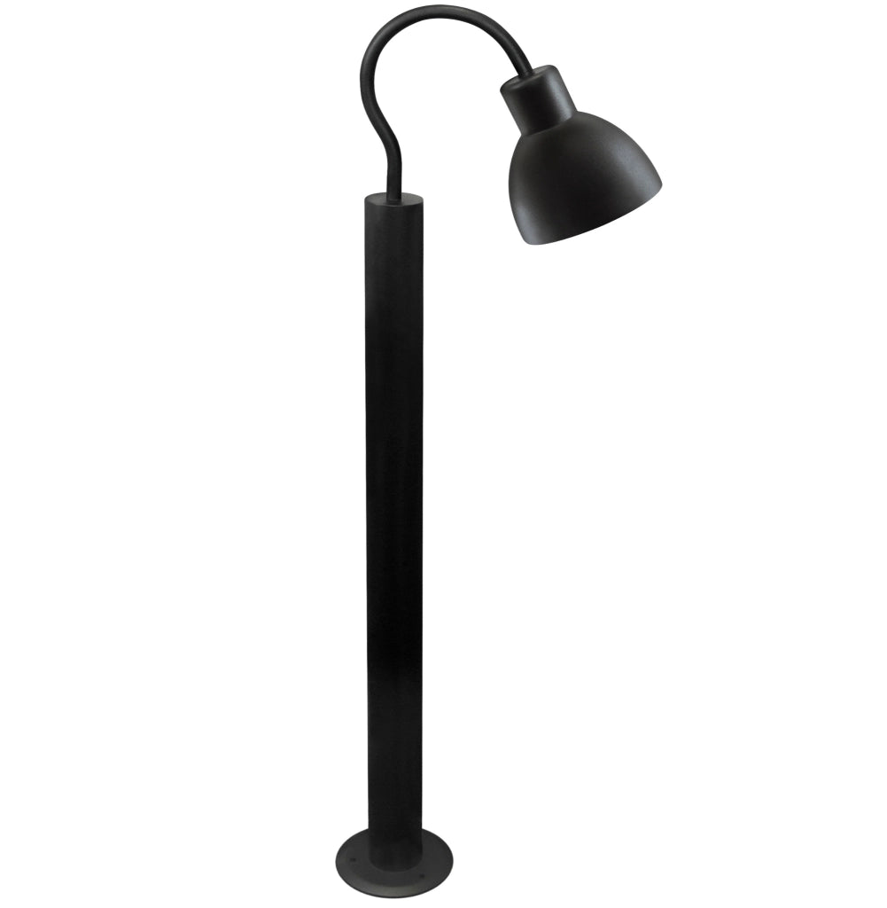 Lampada da esterno a paletto 100cm E27 ARNE Polux nera