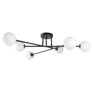Plafoniera Light Prestige Dorado nero metallo 6xG9 80cm