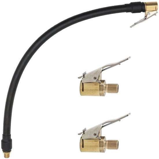 Pompa per pneumatici 30 cm - Pompa pneumatici con tubo in gomma