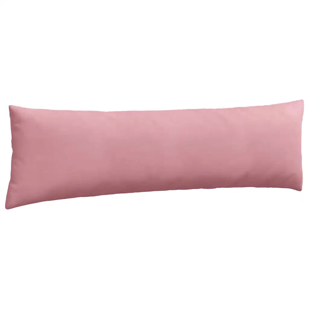 Cuscini da Divano 2 pz-Set di 2 Cuscini per Sofa Rosa 145 x 40 cm Tessuto in Cords