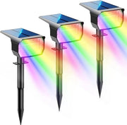 Faro di giardino RGB colorato - 3 pezzi - IP67 impermeabile