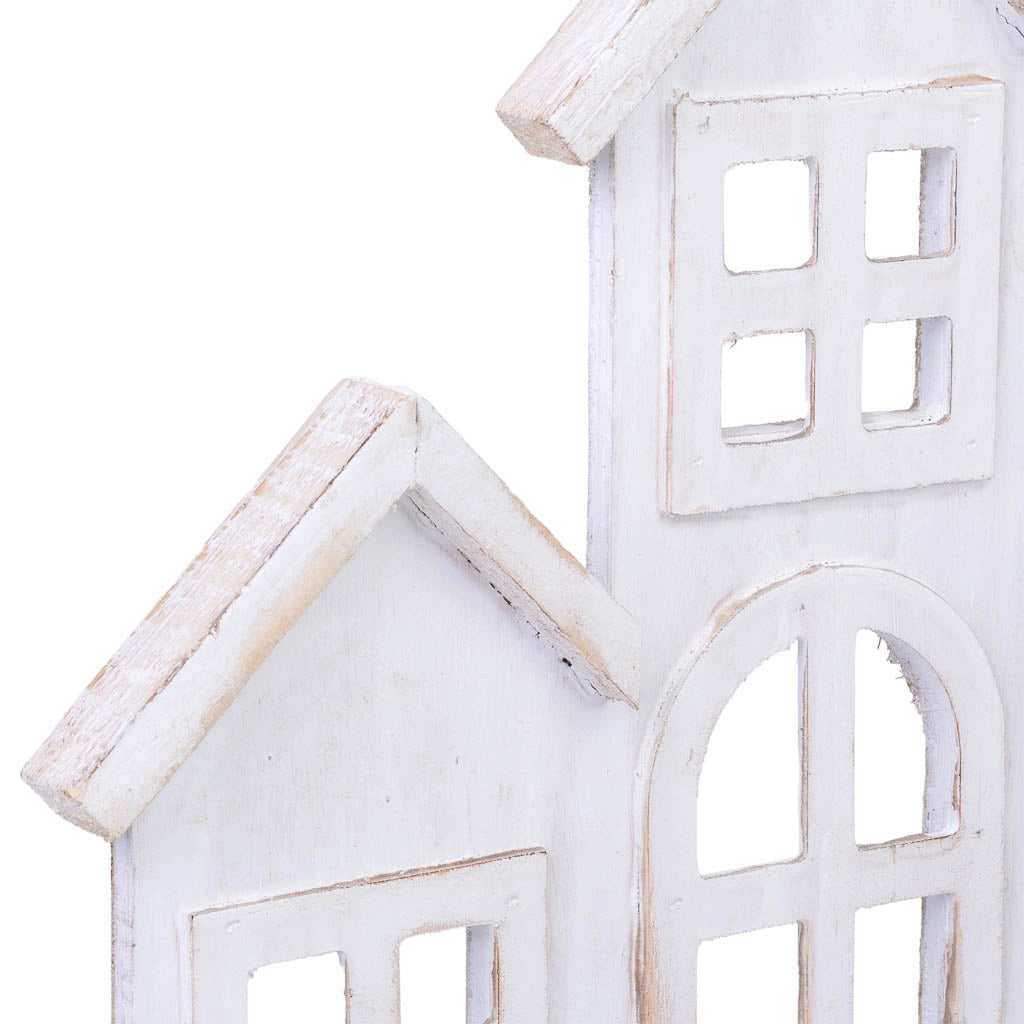 Portavaso in legno 32x17x44h cm