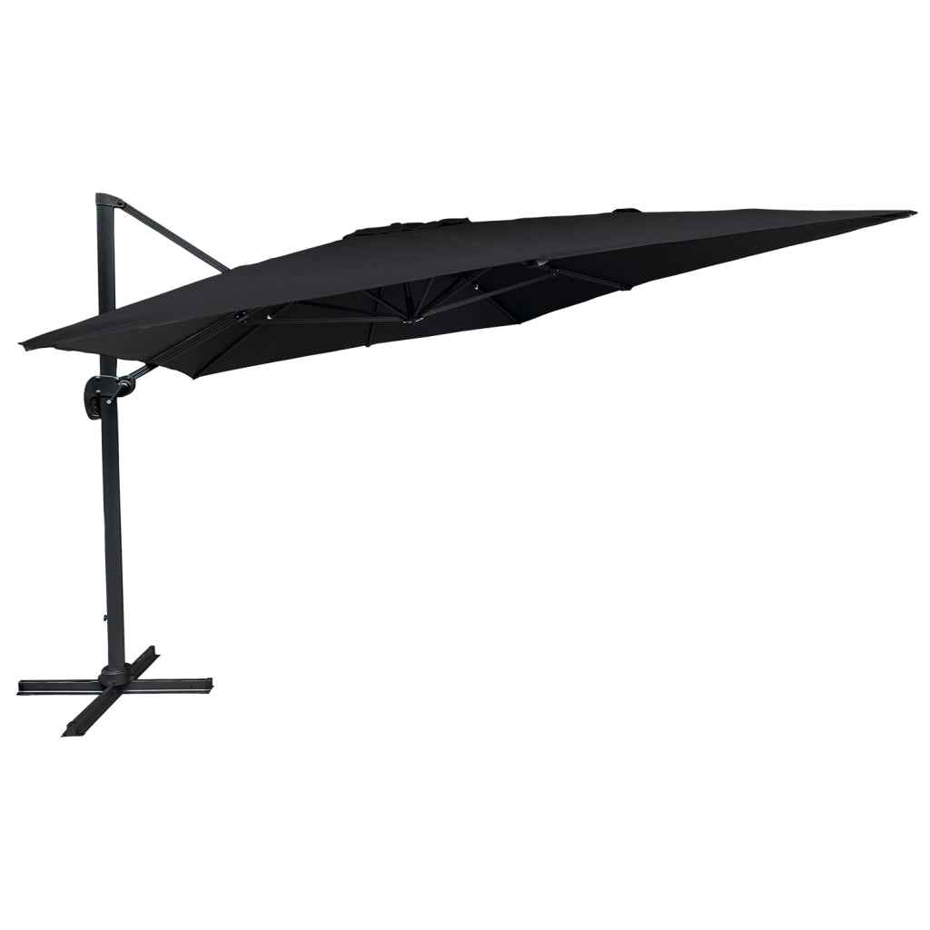 Tela perOmbrellone rettangolare MOLOKAI 3x4m nero