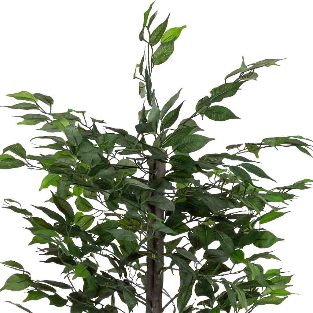 Banano artificiale decorativo verde 95x95x179