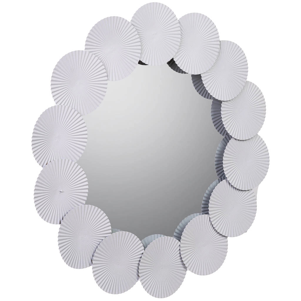 Specchio da parete in metallo 75x75x04h cm